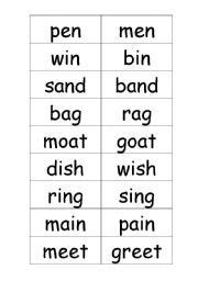 Check spelling or type a new query. English teaching worksheets: Rhyming words | Rhyming words ...