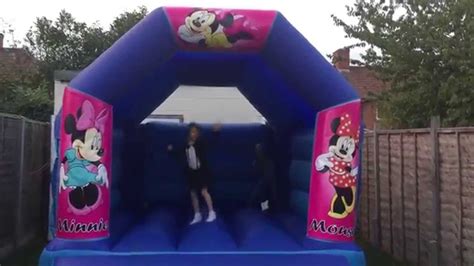 Minnie Mouse Bouncy Castle Hire Youtube