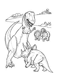 Dinosaurs and Extinct Animals Coloring Pages