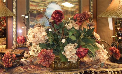 Anasilkflowers Images Silk Flowers Traditional Centerpiece And Lovely Vases