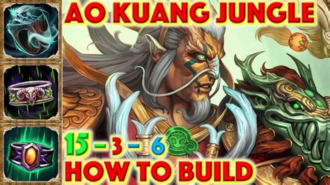 Smite How To Build Ao Kuang Ao Kuang Jungle Build How To Ao Kuang