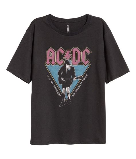 soldes t shirt acdc handm en stock