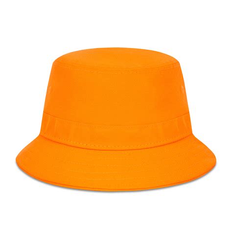 Official New Era Essential Orange Bucket Hat B148471 New Era Cap Uk