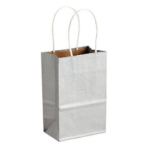 Shop hooks at the container store. Small Silver Gift Bag | The Container Store