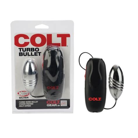 Vibrating Colt Turbo Silver Bullet Discreet Beginner Sex Toy Egg Vibrator Vibe For Sale Online