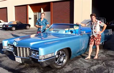 Two Canadians Turn Cadillac Into World S Fastest Hot Tub Driving