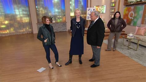 Linea By Louis Dellolio Leather Moto Jacket On Qvc Youtube