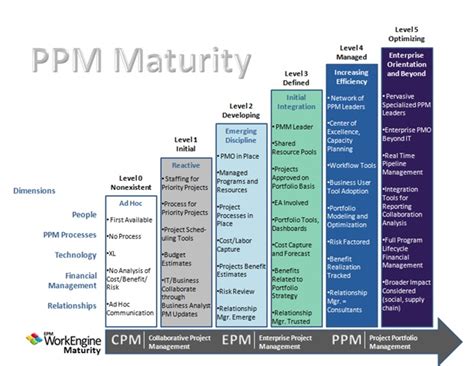 Gartner Ppm Maturity Management Optimization Project Management