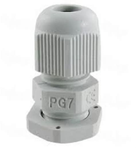 ABS Plastic White Pg 7 Cable Gland IP44 At Rs 6 Piece In New Delhi