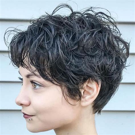 2024 Latest Long Messy Curly Pixie Haircuts