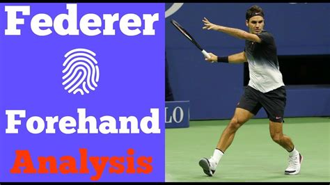 Many of you may be surprised to find out that roger doesn't turn his hand under the grip very far. Roger Federer Forehand Analysis | Unique In His Technique ...