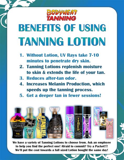 Benefits Of Using Tanning Lotion Bodyheat Tanning