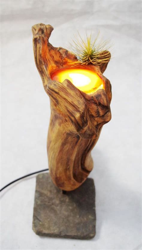 Amazing Wood Lamp Sculpture For Home Decoratios 13