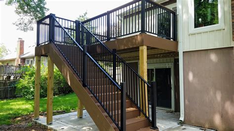 How To Build Deck Stair Railings Youtube