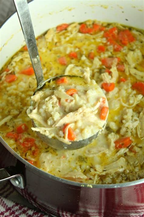 I love soup recipes and i make them often. Easy Chicken & Rice Soup | Recipe in 2020 | Easy chicken ...