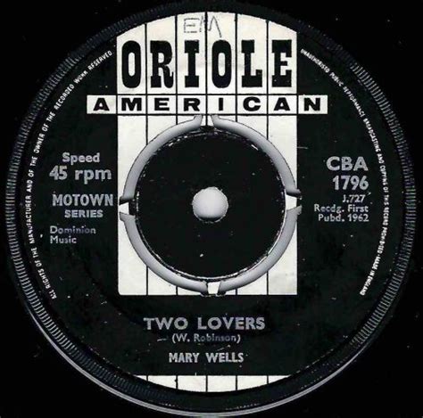 Mary Wells Operator Two Lovers