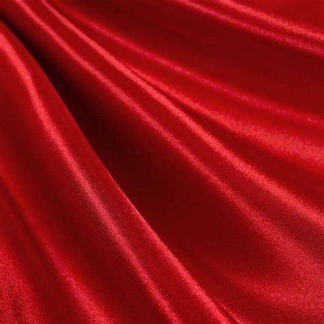Red Premium Bridal Satin Fabric Red Satin Fabric Satin Fabric