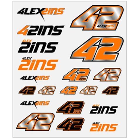 It has not been changed during the history of its existence. Alex Rins 42 Moto GP Suzuki Logo Sticker Set Large ...