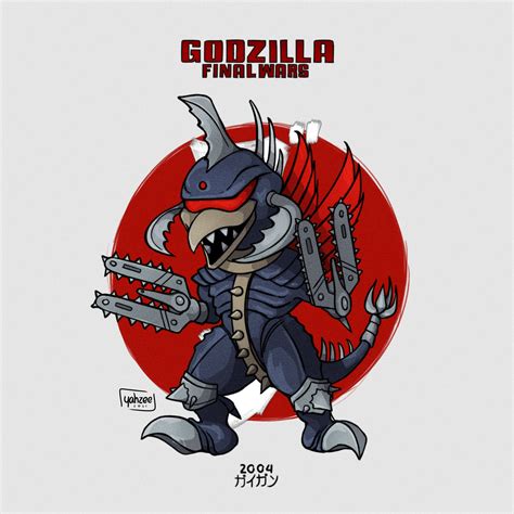 Yahzee Gigan From Godzilla Final Wars 2004
