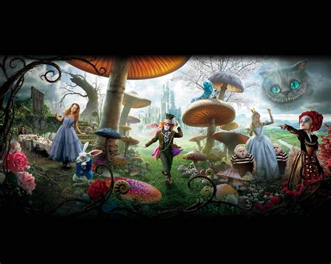 Online Crop Alice In Wonderland Digital Wallpaper Digital Art