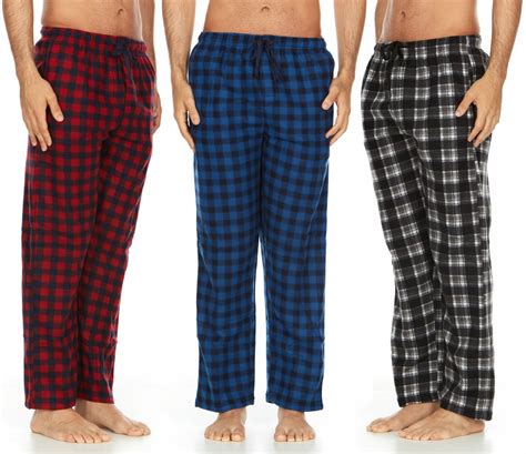 Daresay Daresay Multipack Of Mens Microfleece Pajama Pantslounge