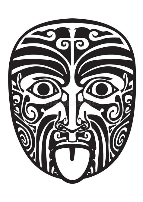 Maori Mask Stock Vector Image Of Ornate Elements Head 70861667