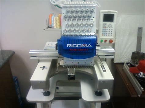 Also you can sort out designs according to various parameters (novelty, number of colors. For Sale Ricoma Embroidery Machine