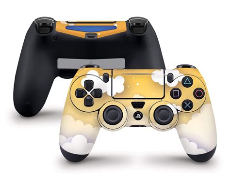 Yellow Clouds In The Sky Ps4 Controller Skin Stickybunny