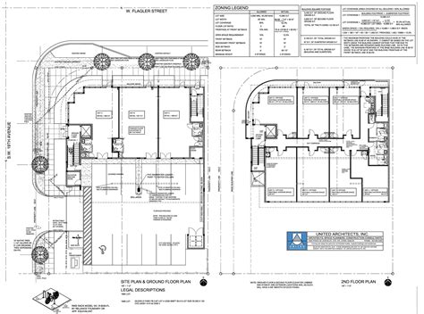 Mixed Use Building Floor Plans United Architects Inc