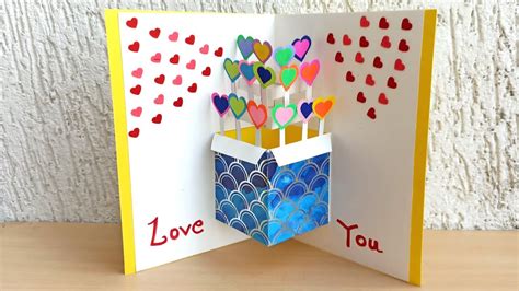 Diy 3d Pop Up Birthday Card How To Make Special Birthday Card For