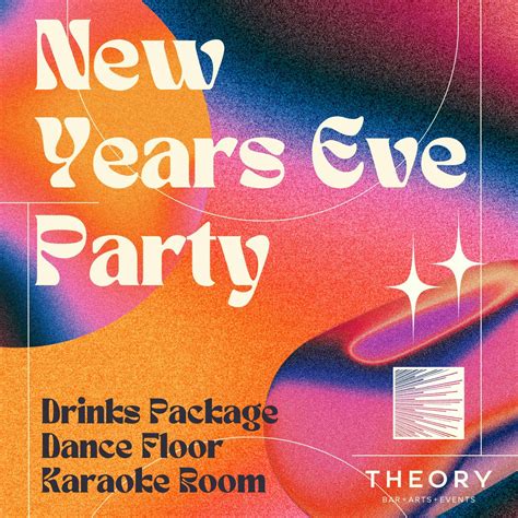 New Years Eve Party Theory Bar
