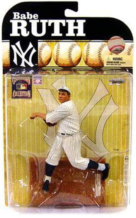 Mcfarlane Toys Mlb New York Yankees Cooperstown Collection Series 6 Babe Ruth Action Figure