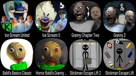 Ice Scream United Ice Scream Granny Chapter Two Granny Baldi S