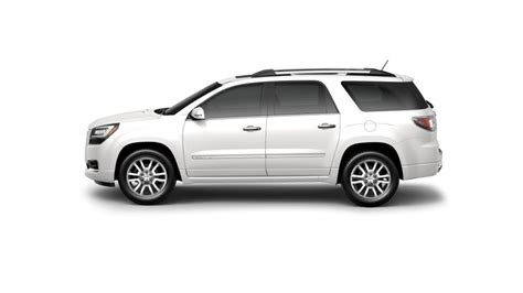 Used 2016 Gmc Acadia Awd Denali In White Frost Tricoat For Sale In