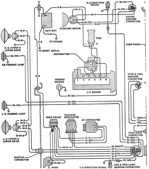 1972 Chevrolet C10 Wiring Diagram Instrument