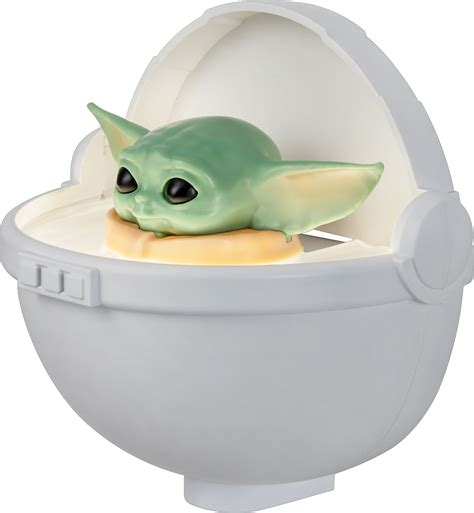 Best Buy Star Wars The Mandalorian Dusk To Dawn Led Baby Yoda Floating
