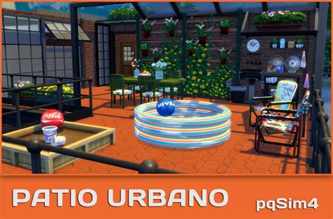 Sims 4 Ccs The Best Outdoor Furniture And Objects By Pqsim4