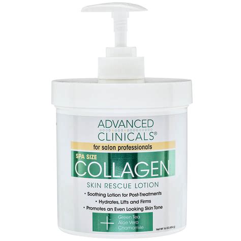 Advanced Clinicals Collagen Skin Lotion Body Lotion Walter Drake