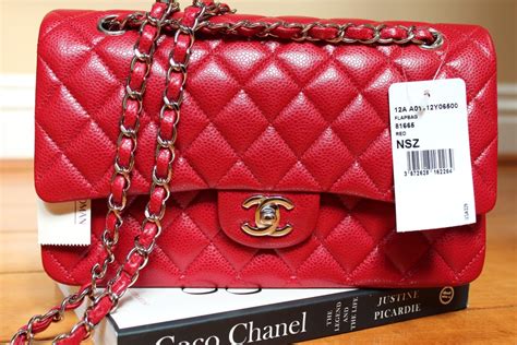 Chanel Red Flap Handbag Paul Smith