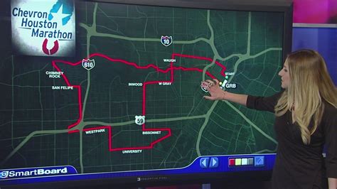 Road Closures For Chevron Houston Marathon Race Day Abc13 Houston
