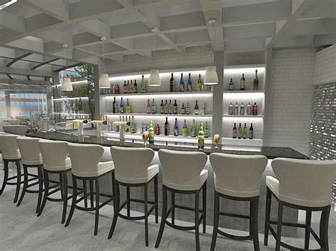 Contemporary Bar Commercial Interior Design Photo Credit