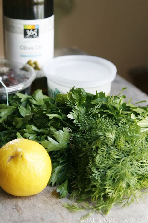 Lemon Garlic Herb Marinated Olives With Feta Sarahs Cucina Bella
