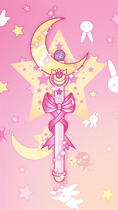 Sailor Moon Pink Wallpaper