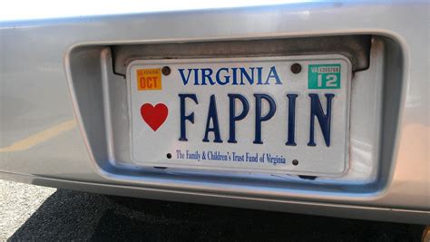 Funny Vanity License Plates Virginia My Crazy Email