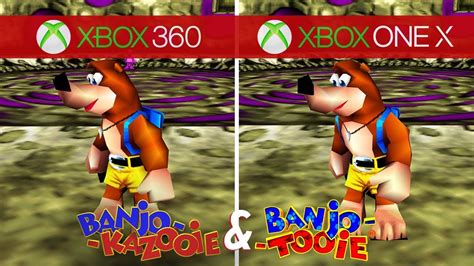 Banjo Kazooie And Tooie Comparison Xbox 360 Vs Xbox One X Youtube