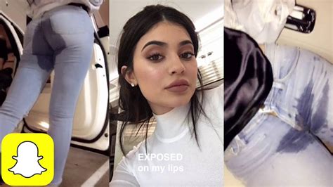 Kylie Jenner Wets Her Pants On Snapchat Kylie Snaps Youtube