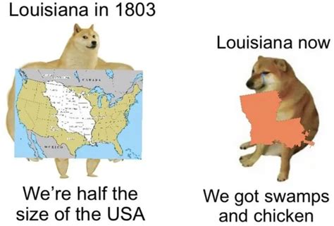 Louisiana Meme By Shikamaru Memedroid