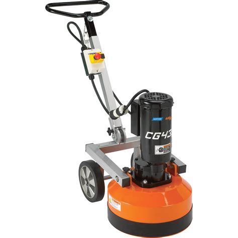 Norton Concrete Floor Grinderpolisher — 1 34 Hp Model Sg435