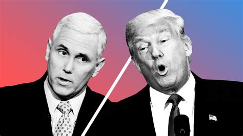 split ticket here s where trump and pence disagree cnn politics