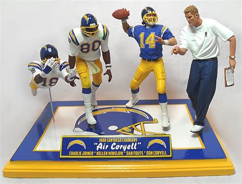Sports Attic Customs Finished Air Coryell 1980 San Diego Chargers
